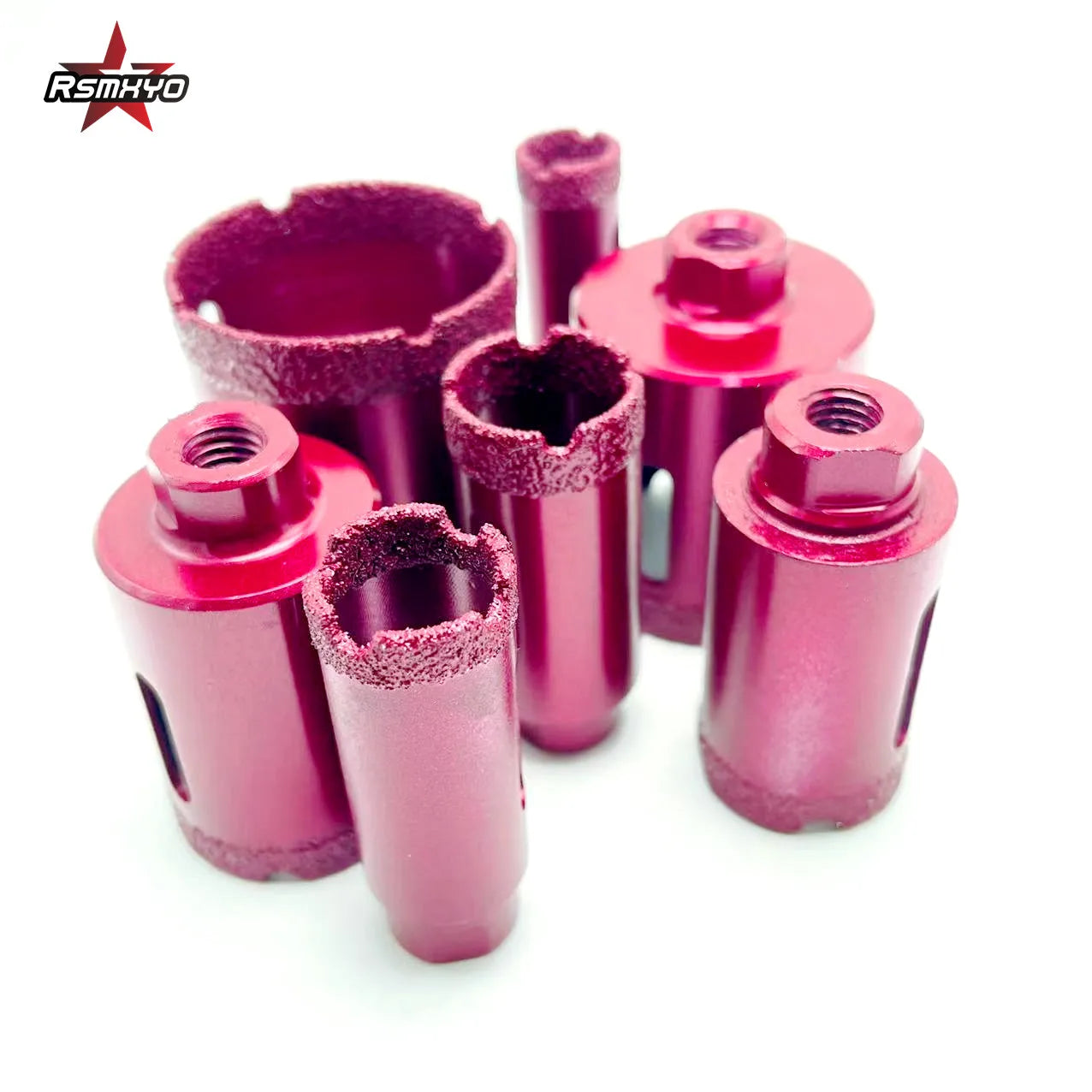 M10 Thread Vacuum Brazed Dry Diamond Drilling Core Bits