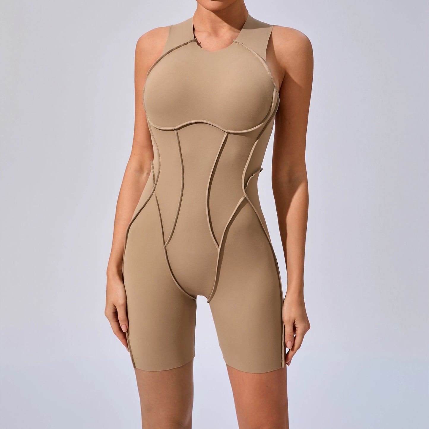 Sports Overalls Padding Sporty Jumpsuit Sportswear Woman