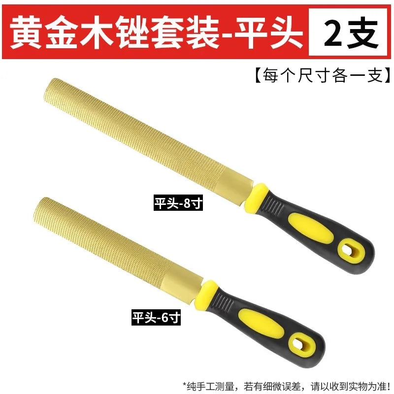 Woodworking file, small wooden file, coarse toothed mixed type file,