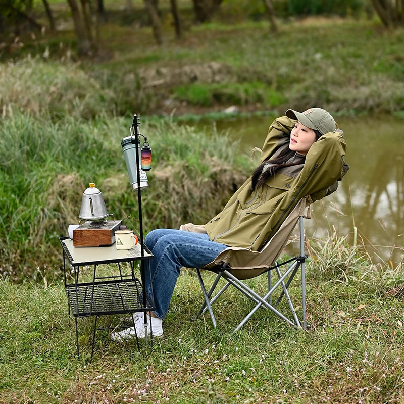 Outdoor Folding Moon Chair Portable Chair Camping