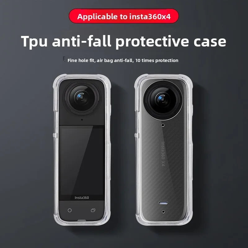 Transparent Protective Case For Insta360 X4