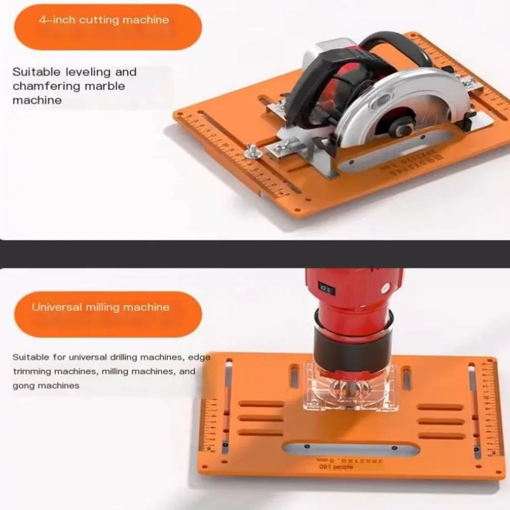 Woodworking Cutting Machine Base Plate Support Wooden Board