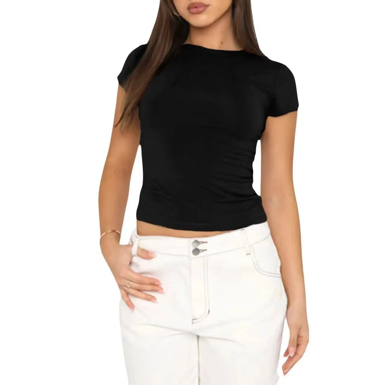 Dames sport- en fitnesskleding, slankvallend,