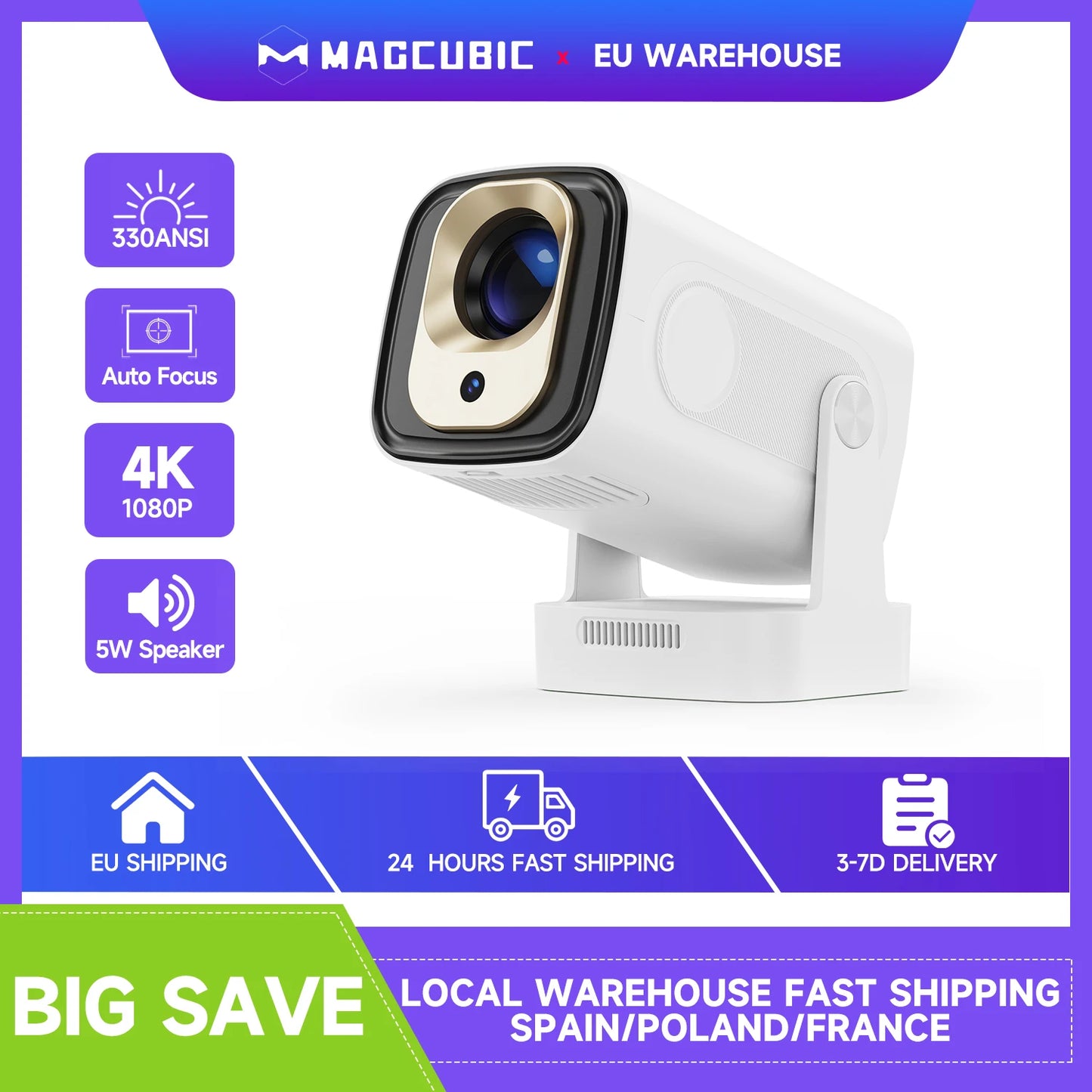 Magcubic HY310 Android 11 Projector