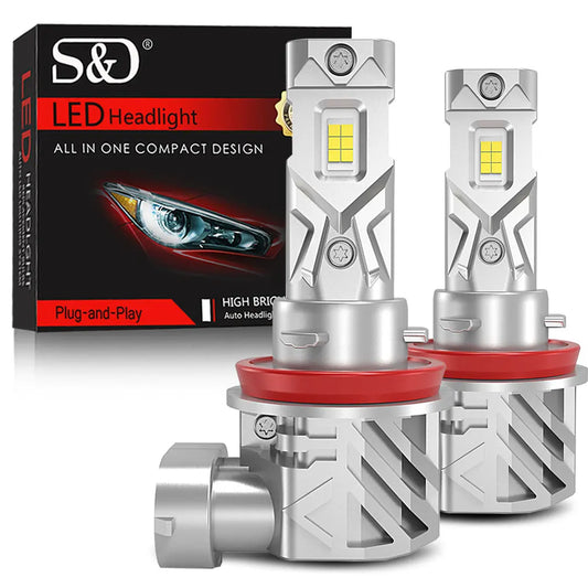 25000LM H8 H11 LED Headlight Canbus 12V