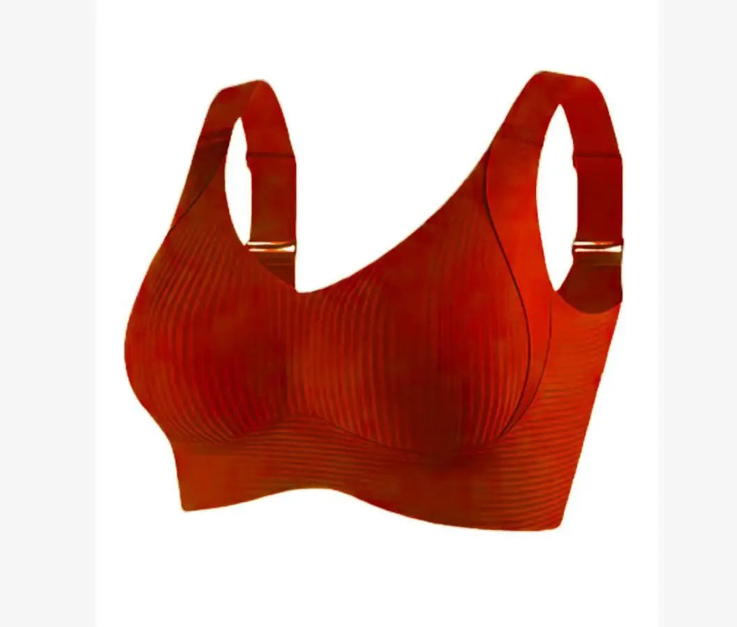 Plus Size Seamless Bra - Wireless Lift Anti-Sagging,