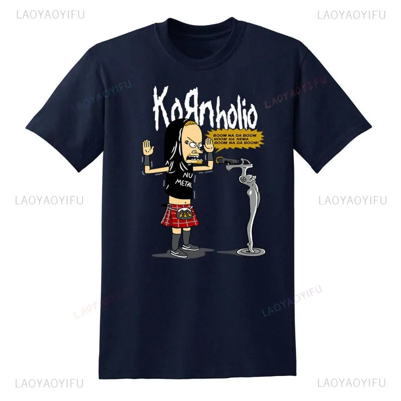 New Kornholio Fun Men's and Women's T-shirts Party Jokes Gift