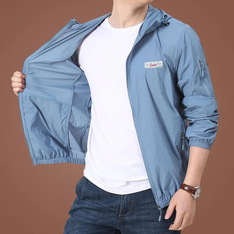Summer Sun Jacket Men Outdoor