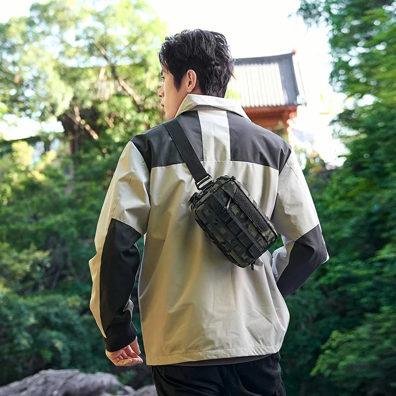 Sport Chest Bag for Men Women Comepletely Waterproof