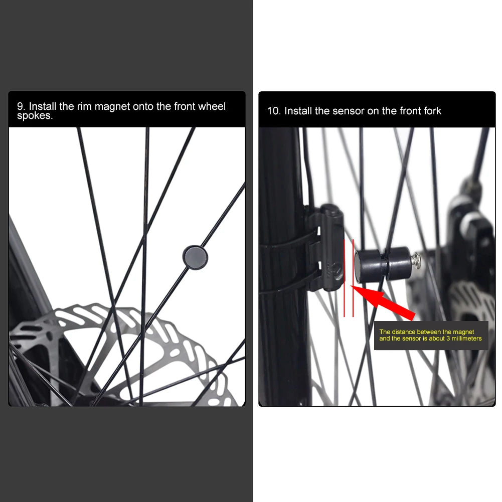 Bike Computer Bicycle Speedometer Cycling Odometer