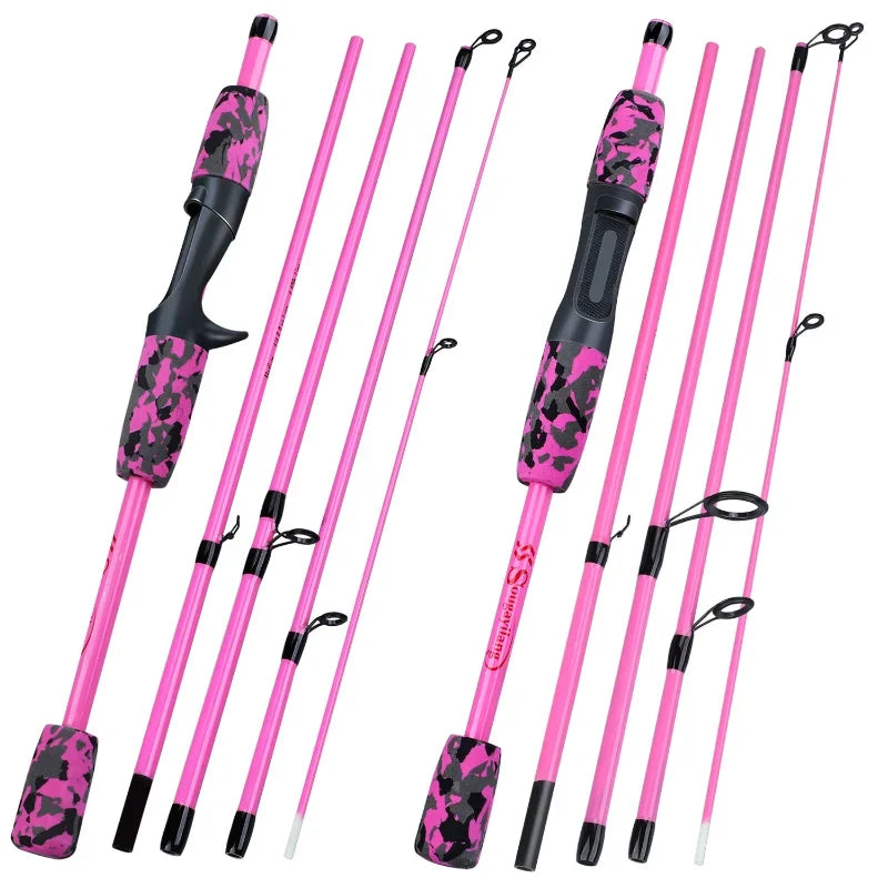 Sougayilang 5 Section Spinning Casting Fishing