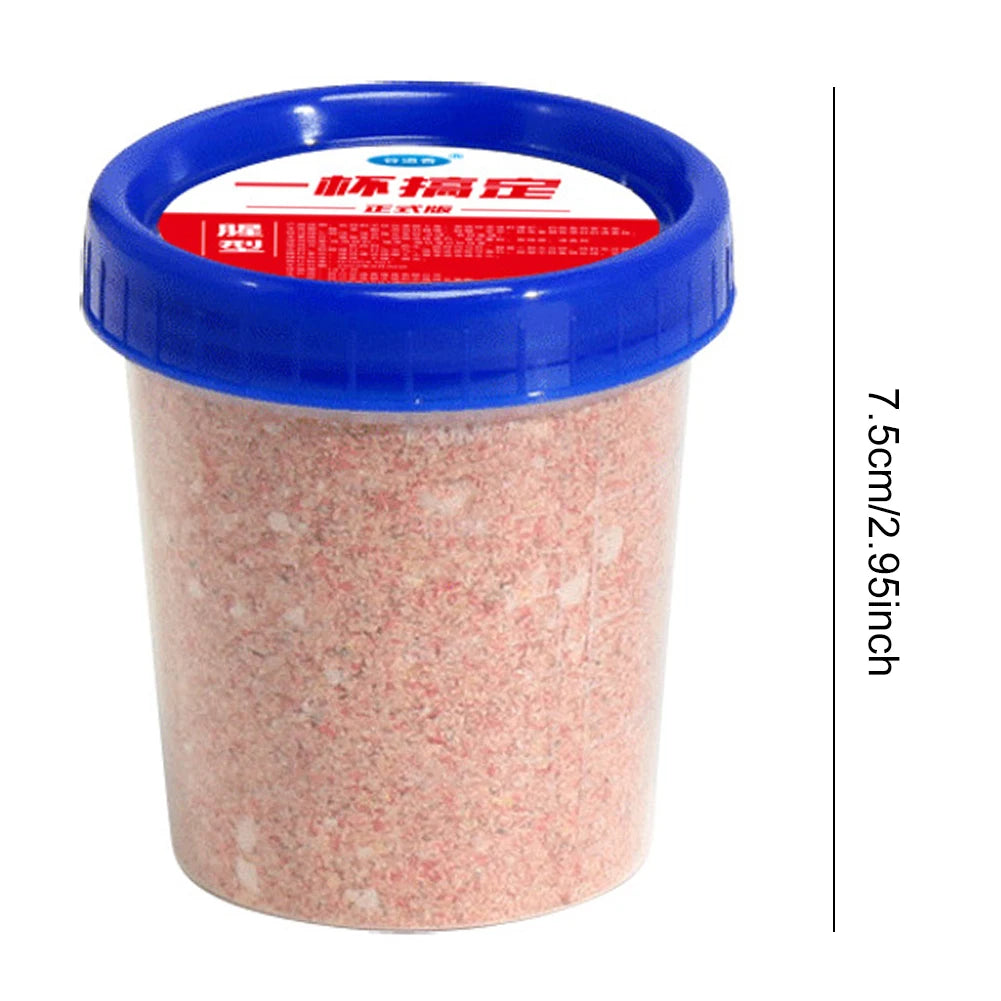 Comprehensive Fishing Bait Carp Grass Carp Crucian Efficient Attraction Stir Powdery Lure Fishing Attractant Fishing Powder Bait