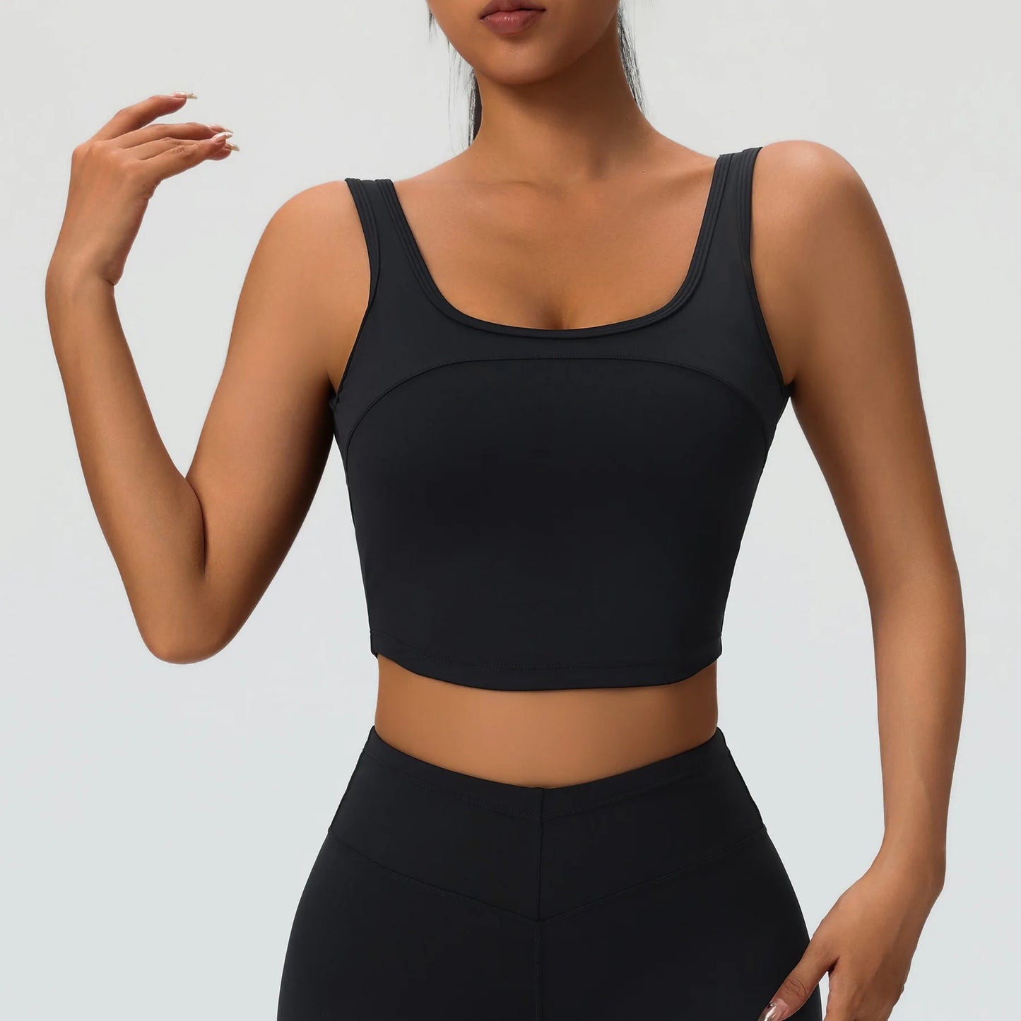Fashion Sports Underwear Women Shockproof Gathering