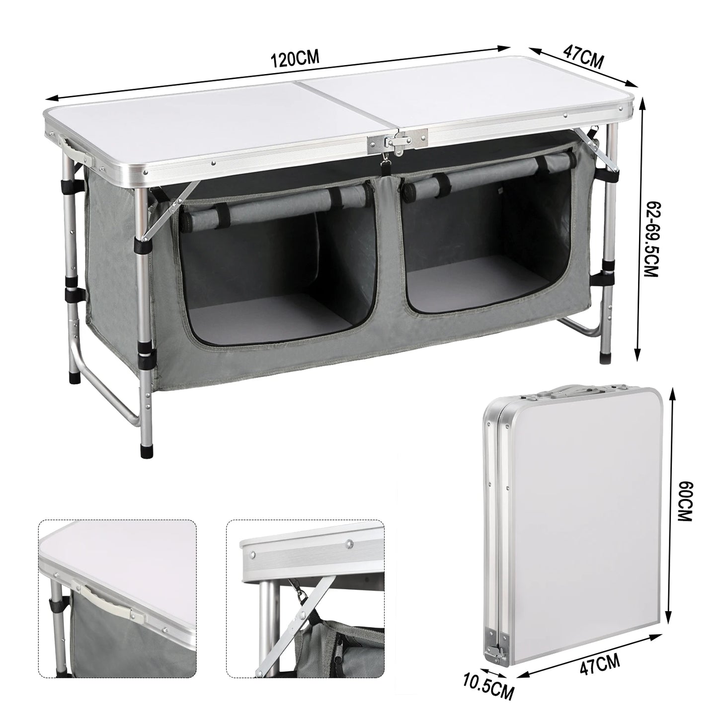 WOLTU Folding Picnic Table
