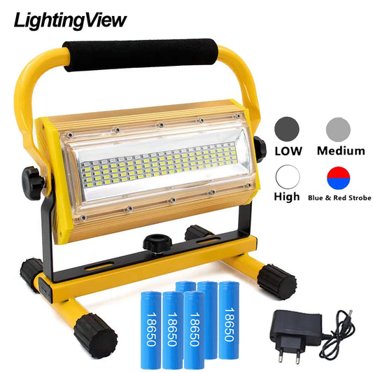 100W Rechargeable Flood Light